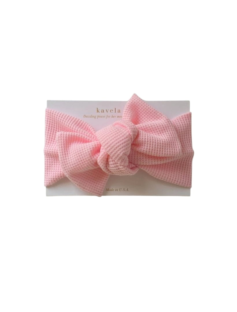 Light pink Mini waffle | Classic Headband