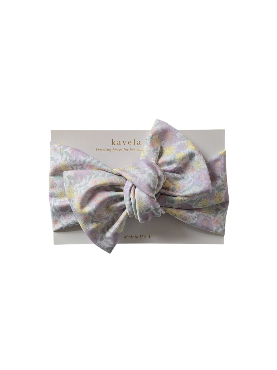 Swim Headband | Pastel floral