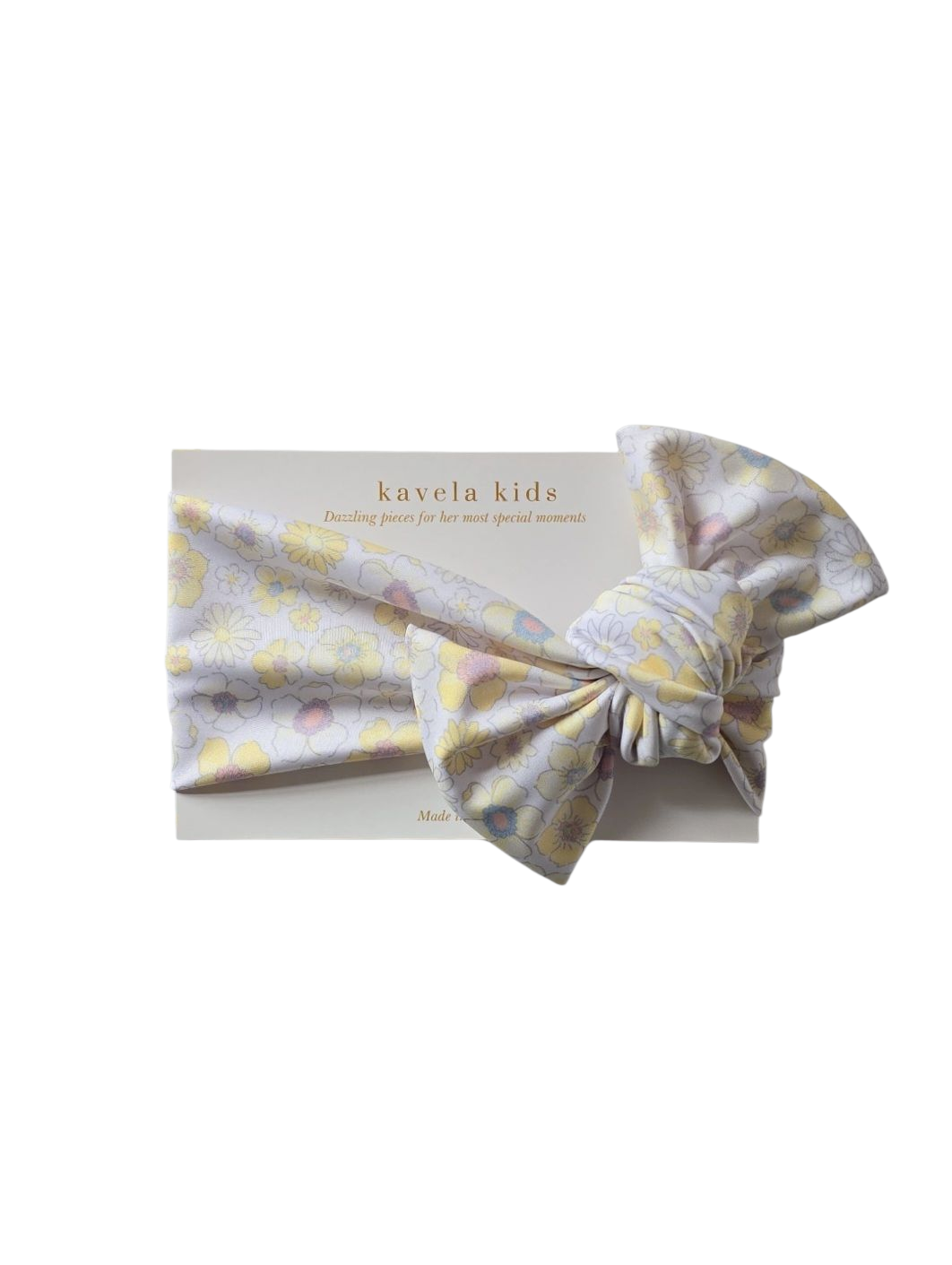Swim Headband | Sunshine ditsy