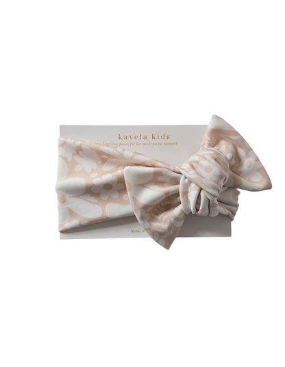 Swim Headband| Natural Floral