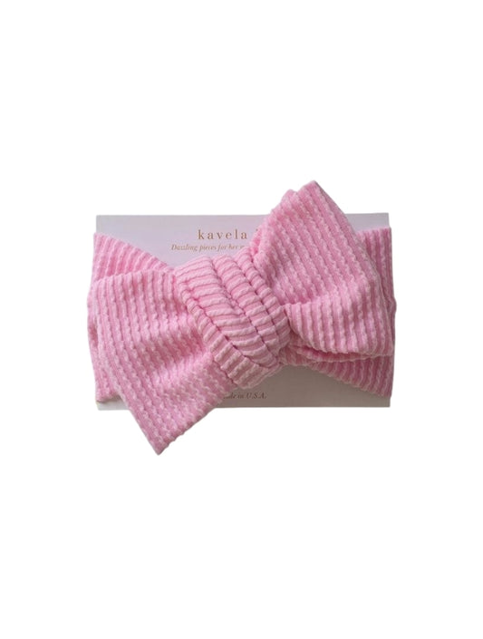 Light pink Wavy | Oversized Headband