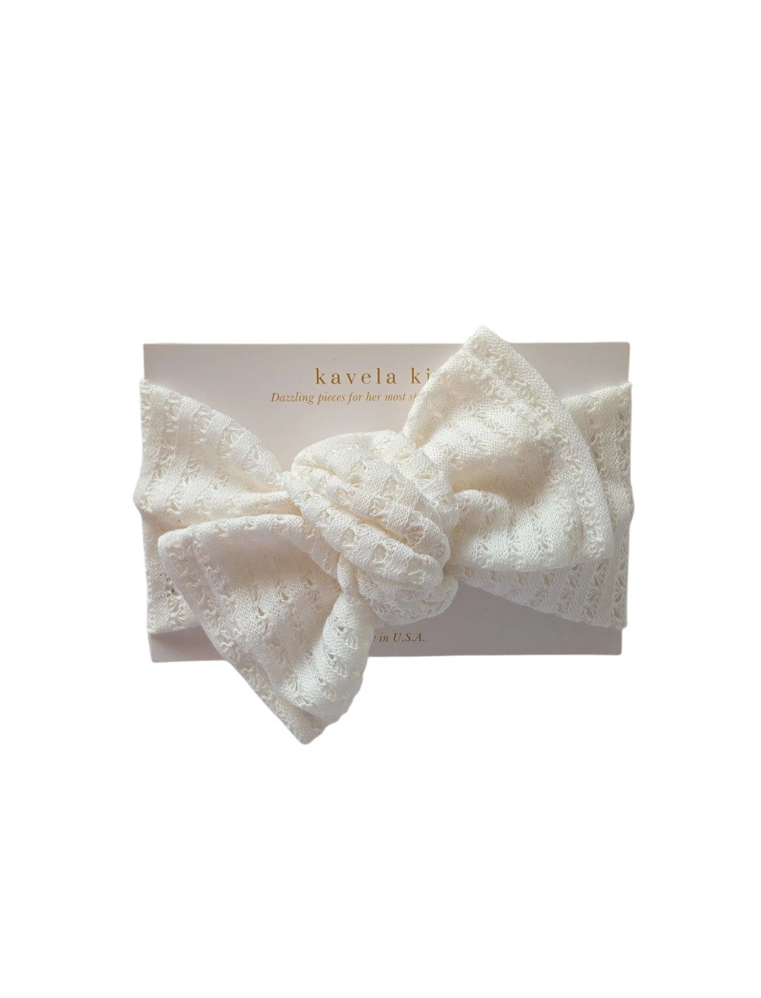 Ivory —  creamy white textured