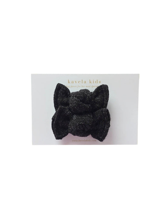 Charcoal textured | Pigtail set