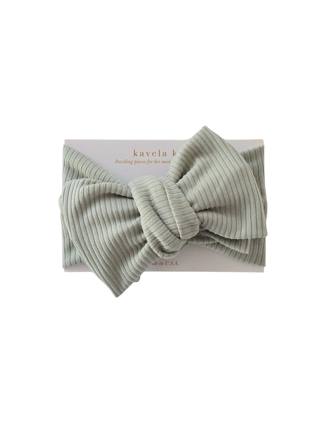 Aqua gray  | Oversized Headband