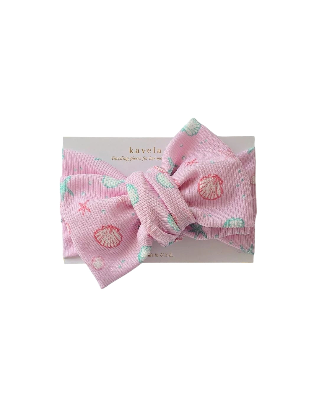 Rosy Reef | Oversized Headband