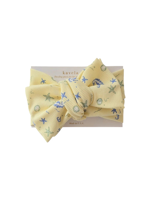 Sunny Shores| Oversized Headband