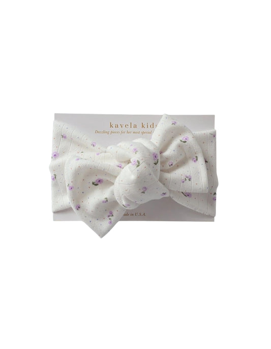 French Lavender Flower | Classic Headband