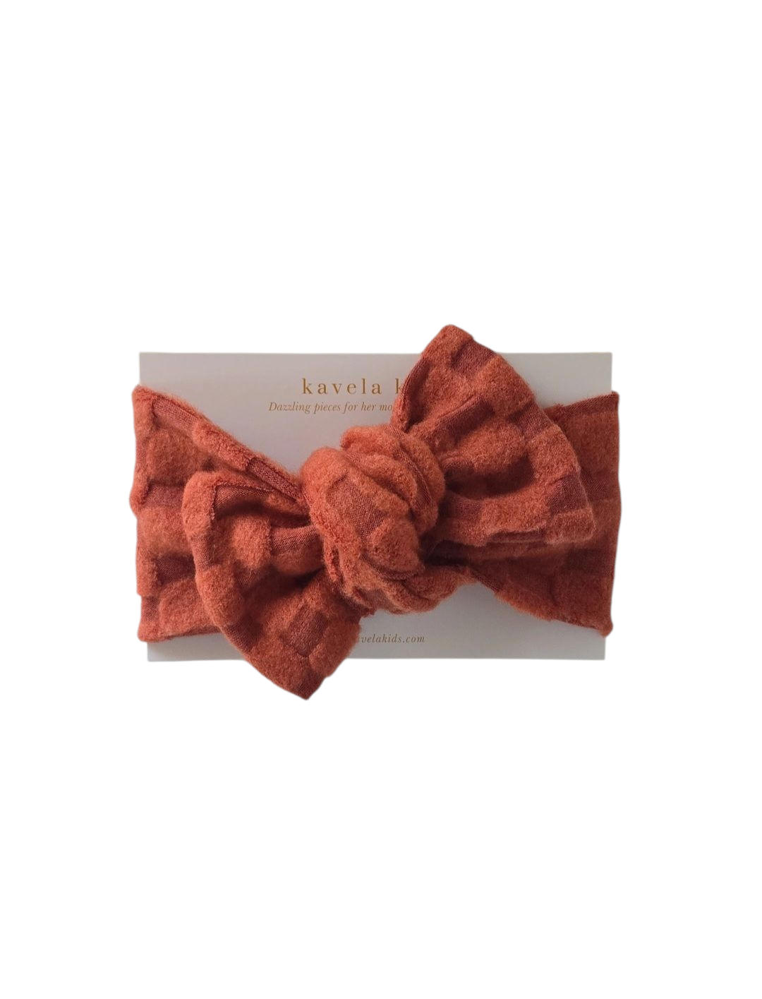 Rust  check | Classic Headband