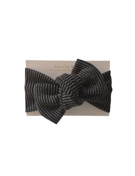 Wavy  Charcoal | Classic Headband